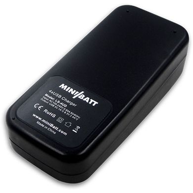 Мережевий зарядний пристрій MiniBatt 4 Way Port USB