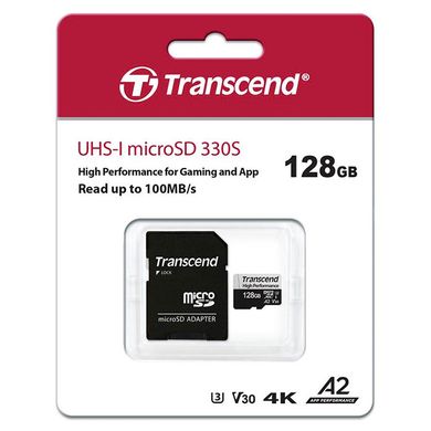 Transcend 128GB microSDXC + SD