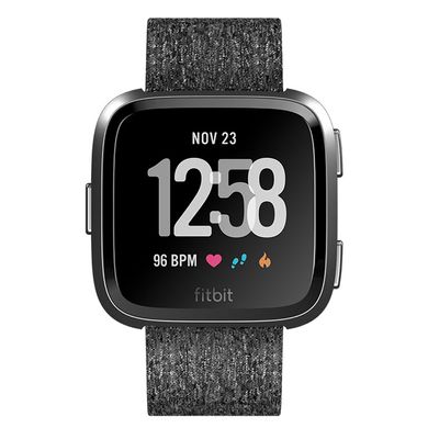 Смарт-годинник FitBit Versa, Special Edition Charcoal Woven