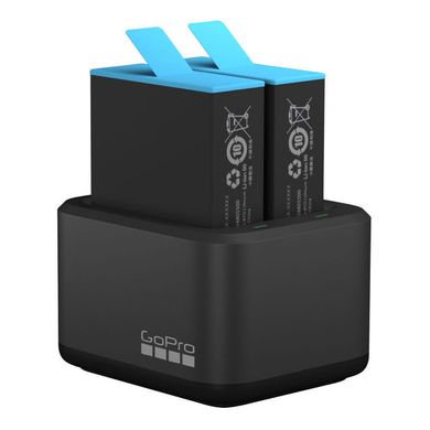 Зарядний пристрій для батарей HERO10 та HERO9 Black GoPro Dual Battery Charger + Battery (ADDBD-001-EU) ADDBD-001-EU фото