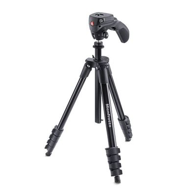 Manfrotto Штатив COMPACT ACTION BLACK MKCOMPACTACN-BK фото